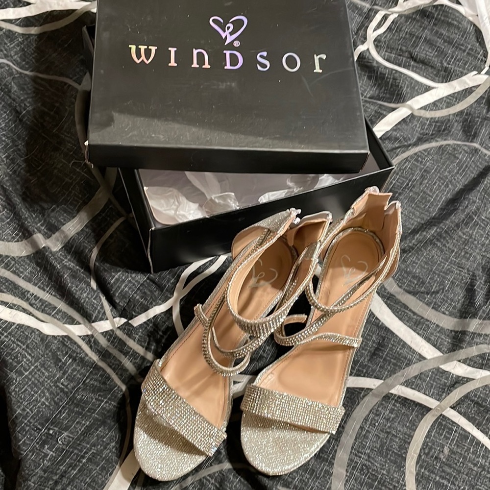 Windsor Silver Heels